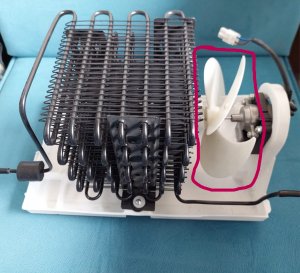 ARÇELİK KONDANSER FAN MOTORU PERVANESİ 145 MM 4858340185 MUADİL ÜRÜN